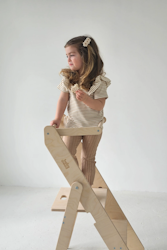 Babywood Kitchen Helper hopfällbar natur