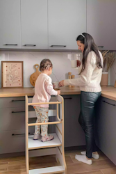 Babywood Kitchen Helper Slim grå