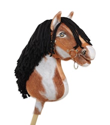 Realistic Super Hobby Horse Premium - Tobiano Bay IV