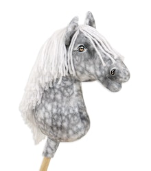 Realistic Super Hobby Horse Premium - Dapple Gray I