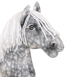 Realistic Super Hobby Horse Premium - Dapple Gray I