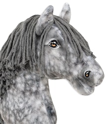 Realistic Super Hobby Horse Premium - Dapple Gray II