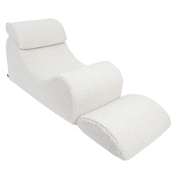 Meow Wave Lounger vilstol bearly cream