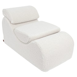 Meow Wave Lounger vilstol bearly cream
