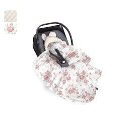 Filt till babyskydd Baby Steps peony