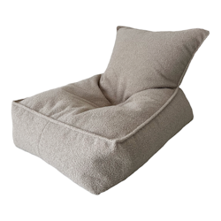 Saccosäck sittsäck Monio boucle beige