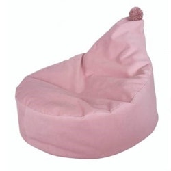 Sittsäck saccosäck Poof Monio velvet rosa
