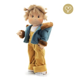 Stor handgjord docka 38 cm Lilly
