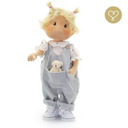 Stor handgjord docka 38 cm Selma