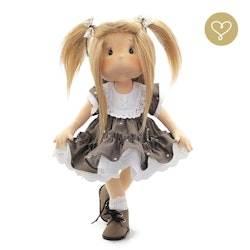 Stor handgjord docka 38 cm Ami