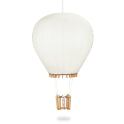 Vägglampa i trä luftballong