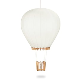 Vägglampa i trä luftballong