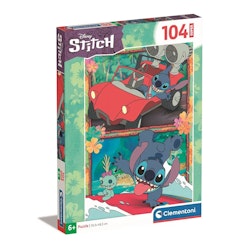 Clementoni Lilo and Stitch Super Pussel 104 Bitar