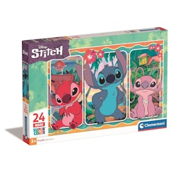 Clementoni Disney Stitch Maxi Pussel 24 Bitar
