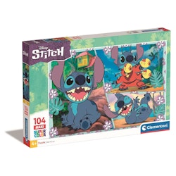 Clementoni Lilo and Stitch Maxi Pussel 104 Bitar
