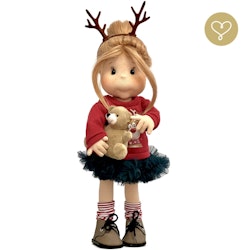 Handgjord docka 38 cm Annika