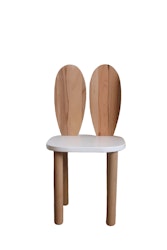 Kanin barnstol i bokträ Little Wood Bunny