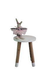 Barnpall i bokträ Simple Little Wood Bunny
