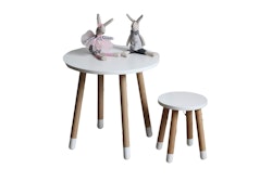 Barnpall i bokträ Simple Little Wood Bunny