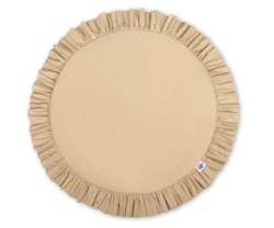 Lekmatta med volang beige