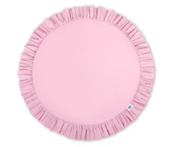 Lekmatta med volang rosa