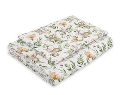 Bäddset med fyllning Bobono 90x120 cm Woodland Green