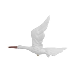 Väggdekoration Stork Vit