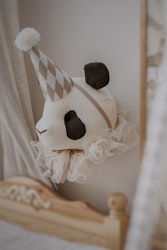 Väggdekoration Panda Vanilj