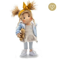 Stor handgjord docka 38 cm Alyssa