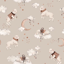Tapet Sheep Dreams Beige