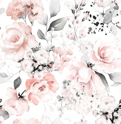 Tapet Vintage Blommor