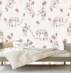 Tapet Retro Horses