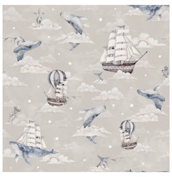 Tapet Berättelser Från Havet Beige