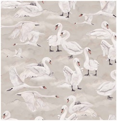 Tapet Svanar Vintage Beige