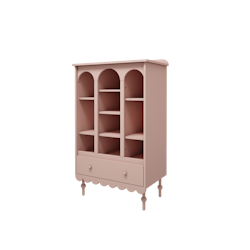 Bokhylla Babushka Wood Luck Rosa