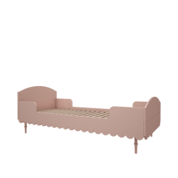 Juniorsäng 90x200 cm Babushka Wood Luck Rosa