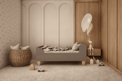Barnsäng 160x80 cm Basic Wood Luck Tryffel
