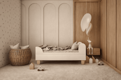 Barnsäng 160x80 cm Basic Wood Luck Vit