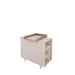 Skötbord Basic Wood Luck Tryffel