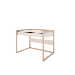 Skrivbord Basic Wood Luck Vit