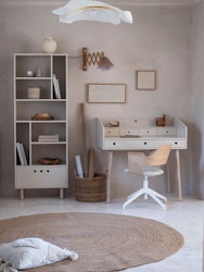 Bokhylla River Wood Luck Beige