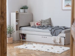 Hylla/Sänggavel 2-i-1 River Wood Luck Beige