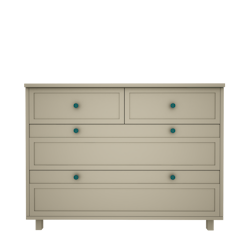 Byrå Vintage Wood Luck Eukalyptus