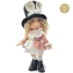 Stor handgjord docka 38 cm Bunny Alicia