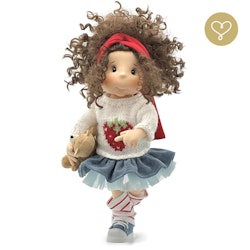 Stor handgjord docka 38 cm Vanessa