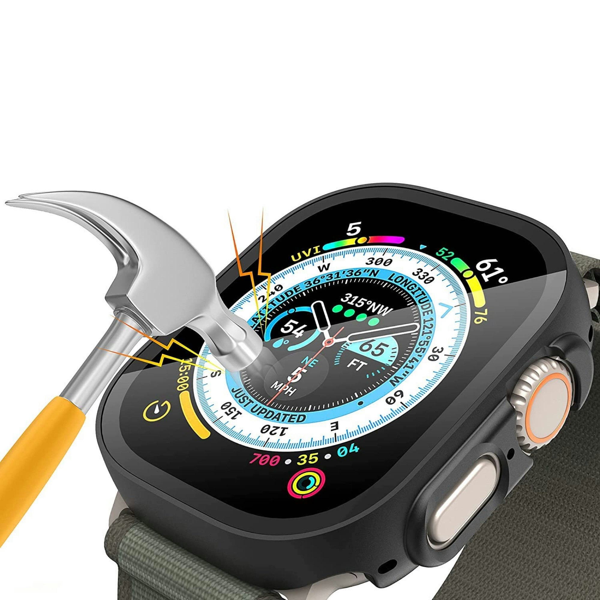 Black • Apple Watch Ultra Skal