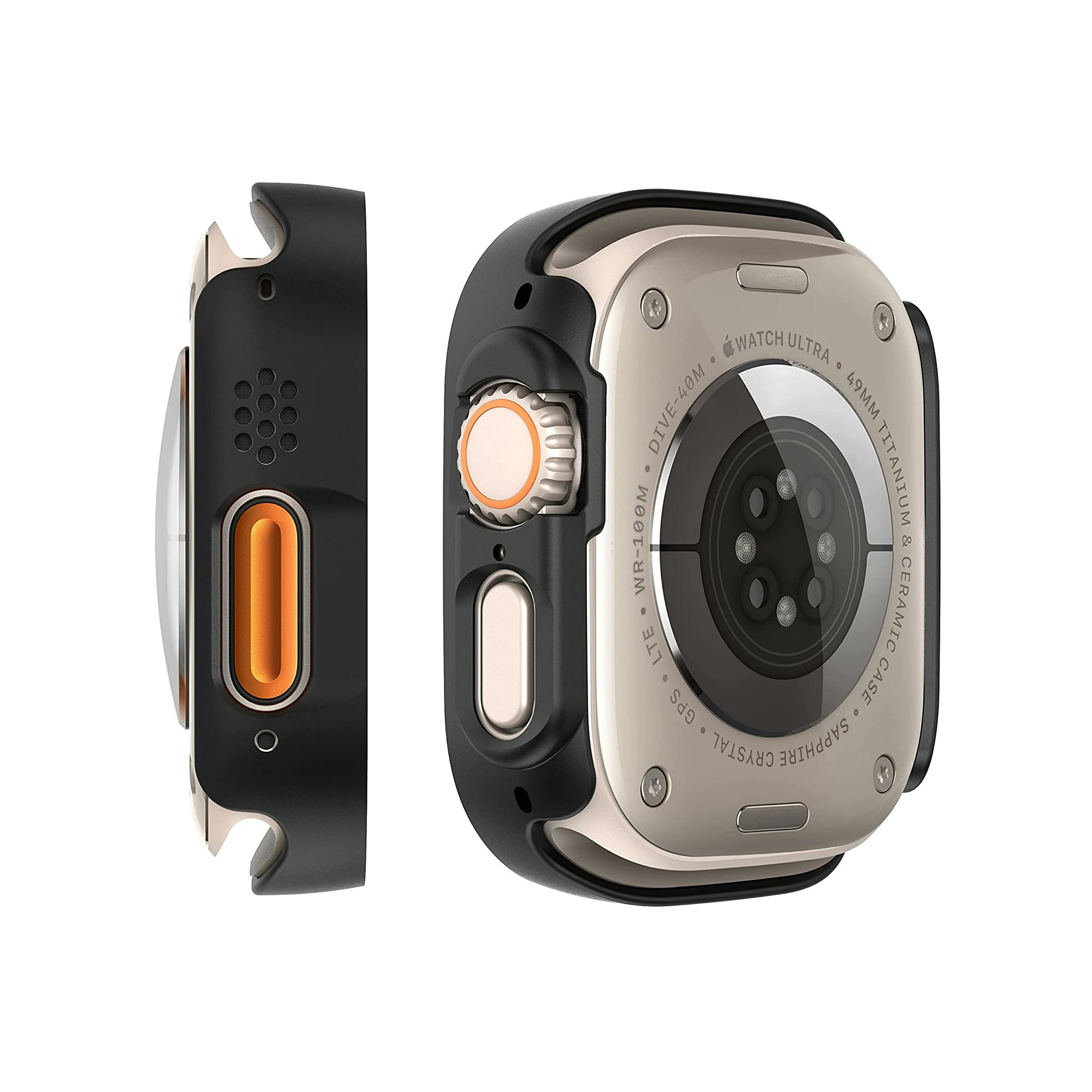 Black • Apple Watch Ultra Skal