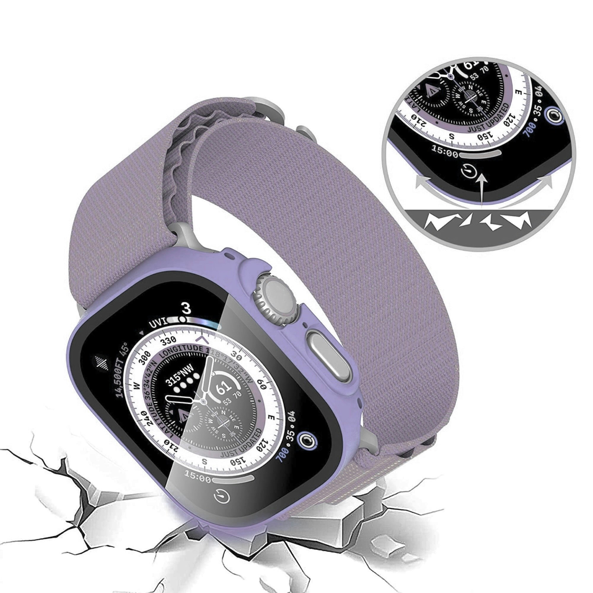 Light Purple • Apple Watch Ultra Skal
