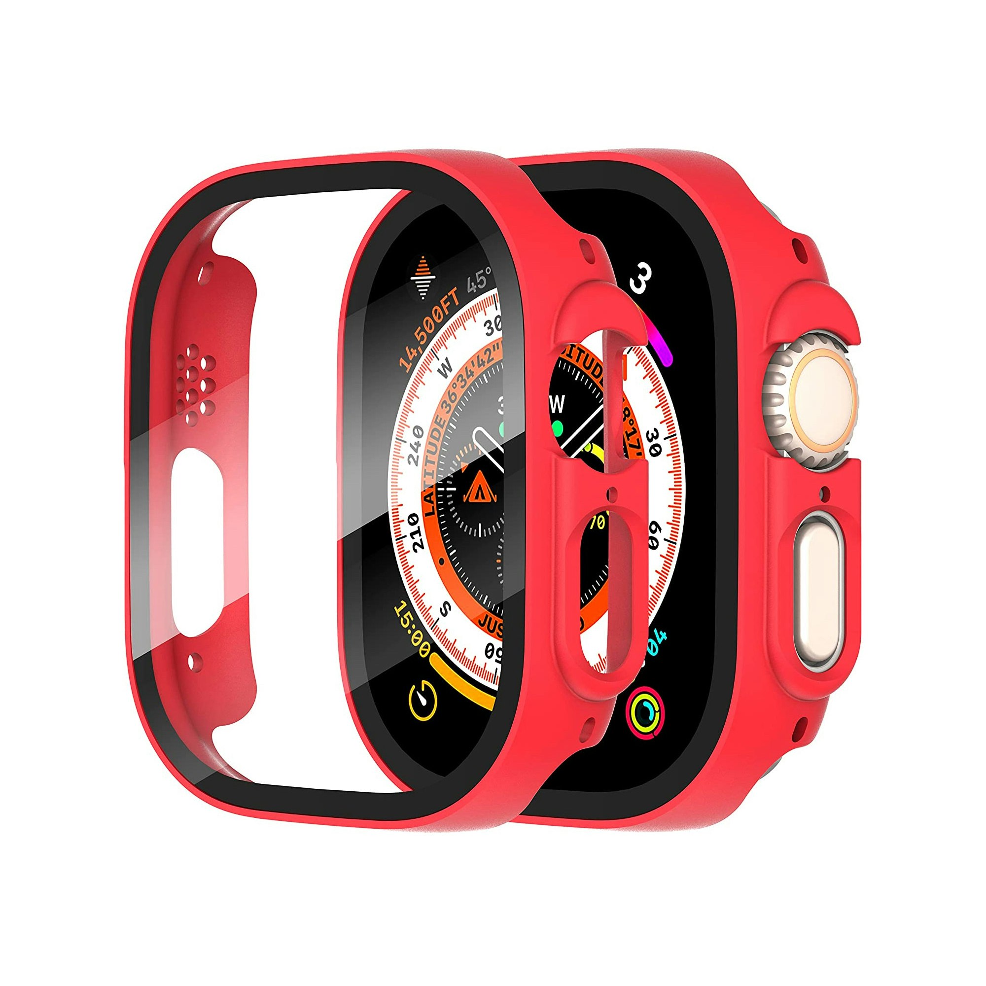 Red • Apple Watch Ultra Skal