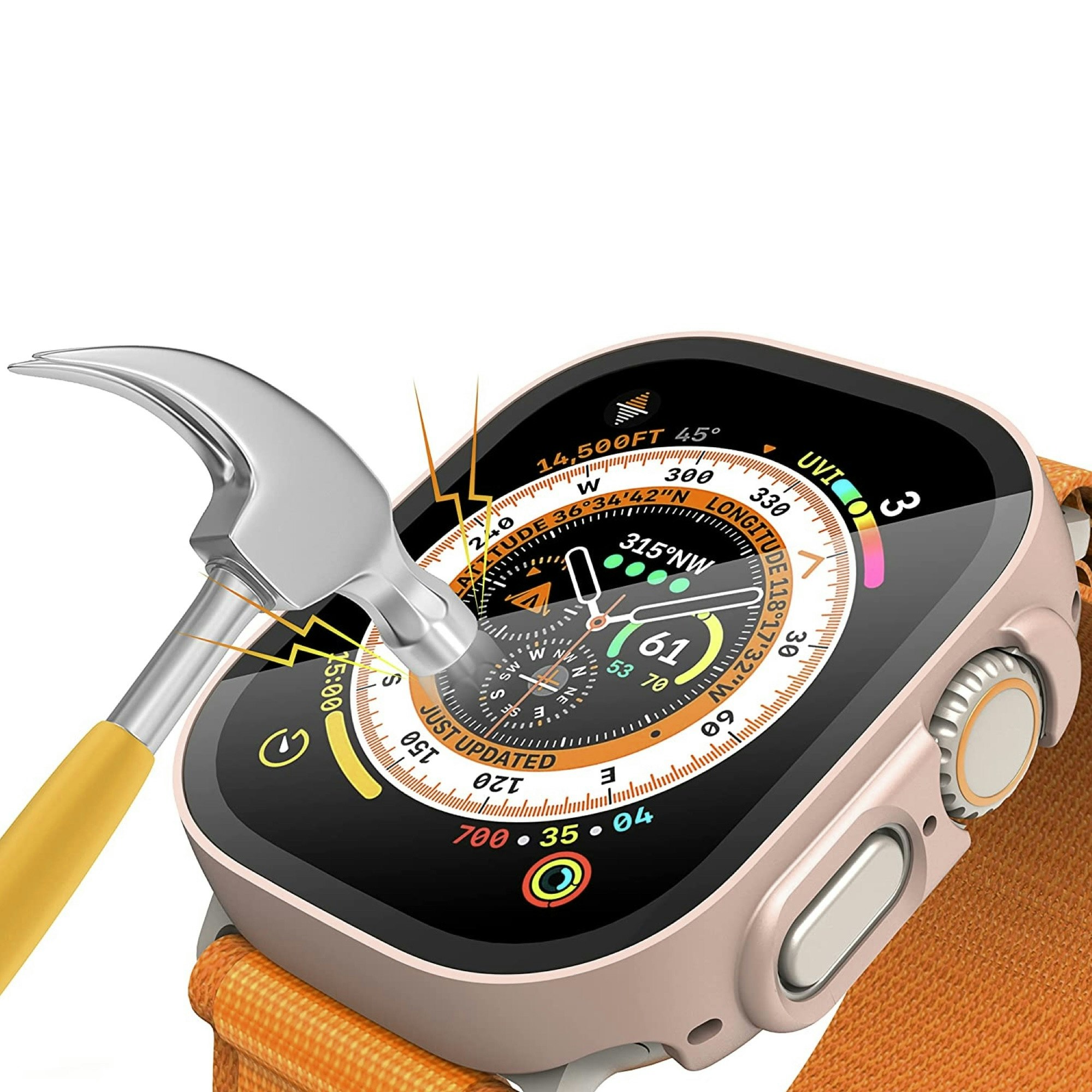 Soft Pink • Apple Watch Ultra Skal